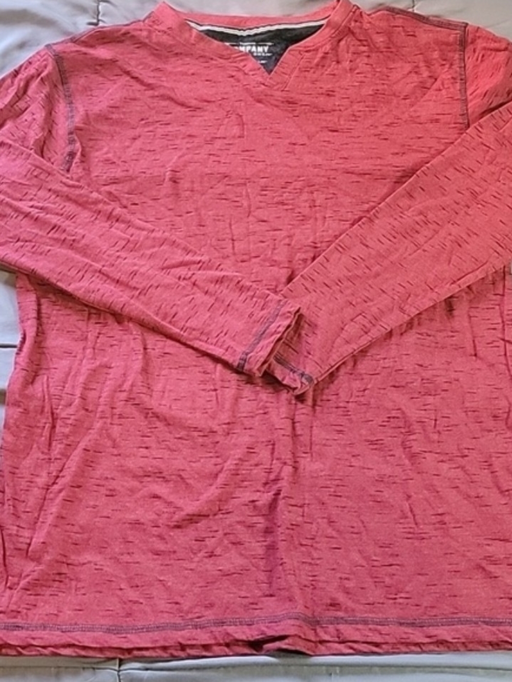 NWT brand new with tags, never worn! Company 81 "Thunder Red" heathered thermal